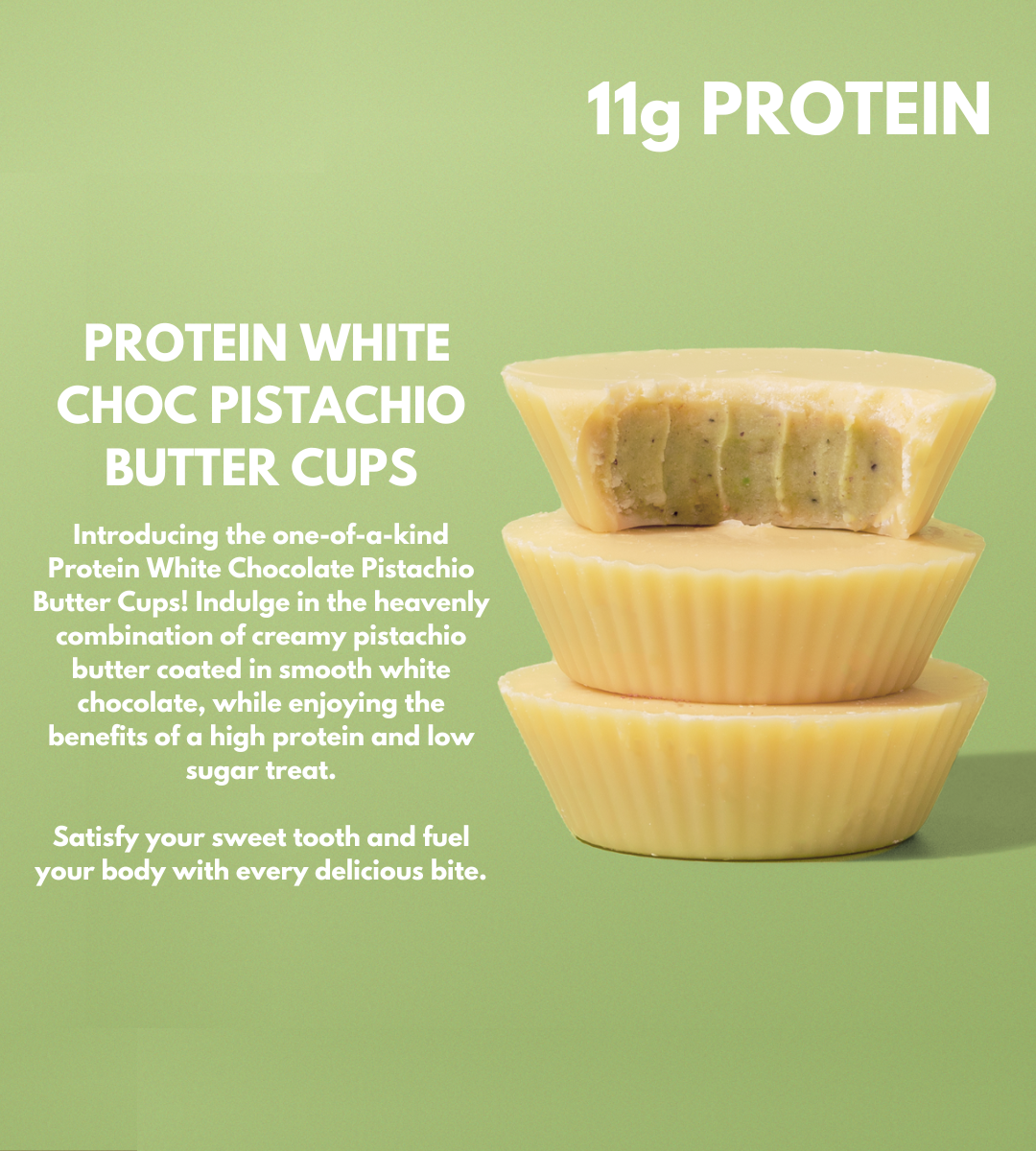 High-Protein White Chocolate Peanut Butter Cups - MYPROTEIN™